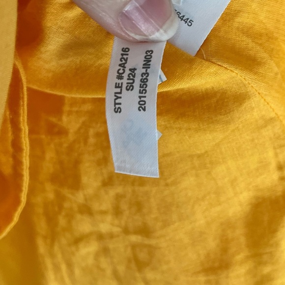 J. Crew Pineapple Mini Dress cotton lined keyhole back size 2 pockets - Picture 14 of 14